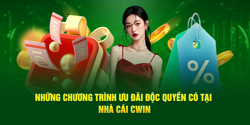 Những chương trình ưu đãi độc quyền có tại nhà cái 